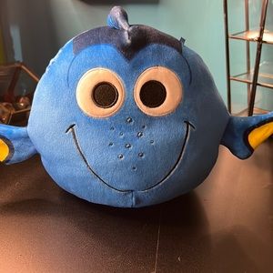 Kellytoy Squishmallow Disney Pixar Finding Dory Blue Fish Plush